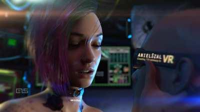Intimate moments with Judy Alvarez (anielSzal) [Cyberpunk 2077]