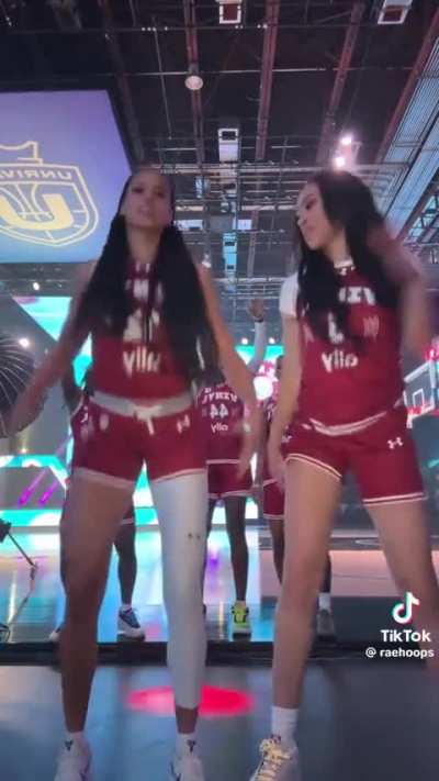 Rae Burrell and Dearica Hamby