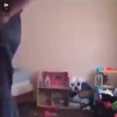 Guy beats his girlfriend for doing a break up prank