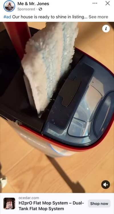 Cleaning barefoot is a must.