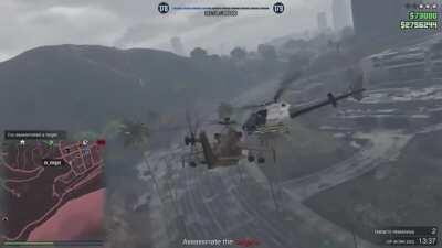GTA Police Helicopters are CRAZY!