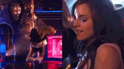Emma  watson pole dancing