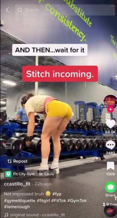 Thinking your in right of standing so close to rack is crazy.