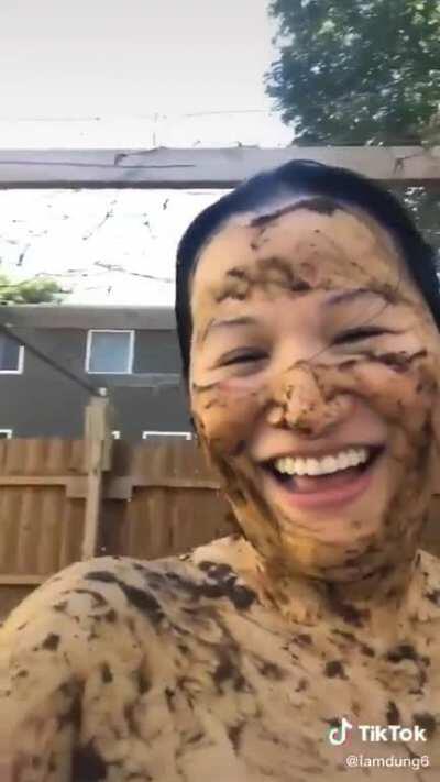 TikTok influencers covering themselves in their own feces