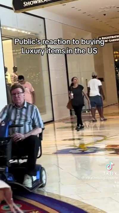 Influencer wants to live in Dubai because of the way people view her luxury shopping