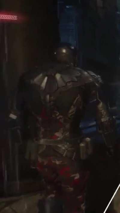 Who has the BEST slow walk in Arkham Knight?