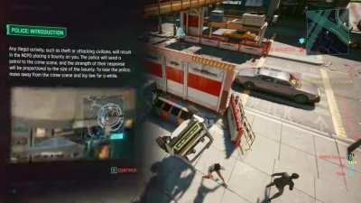 Man, I just wanted to turn off the radio