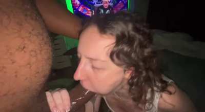 training her slutty throat 