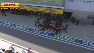 0.05 of a second away from breaking the World Record for the fastest Formula 1 Pitstop.