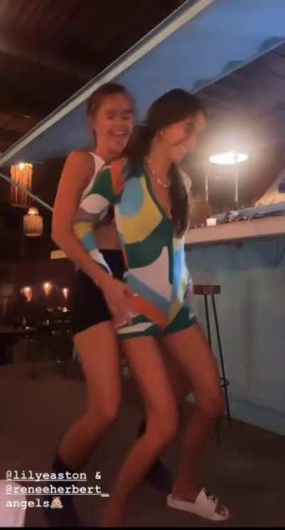 Renee and Lily Slow mo