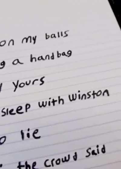 I just wanted to share this