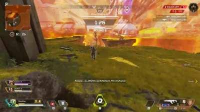 This is why you don't use bright skins lol. I legit did not see mirage at first healing himself back up and noticed him when i heard something. Bamboozle guy almost got away with it