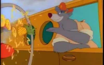 You guys gotta lot of great memories to share with me today ! For my dudes and dudettes the coolest bear of all time Baloo ! Let me introduce TAILSPIN !😎