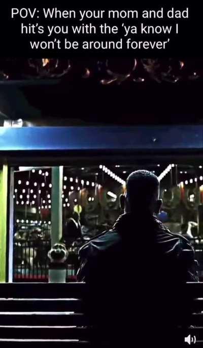 I’m not ready, I won’t ever be ready 