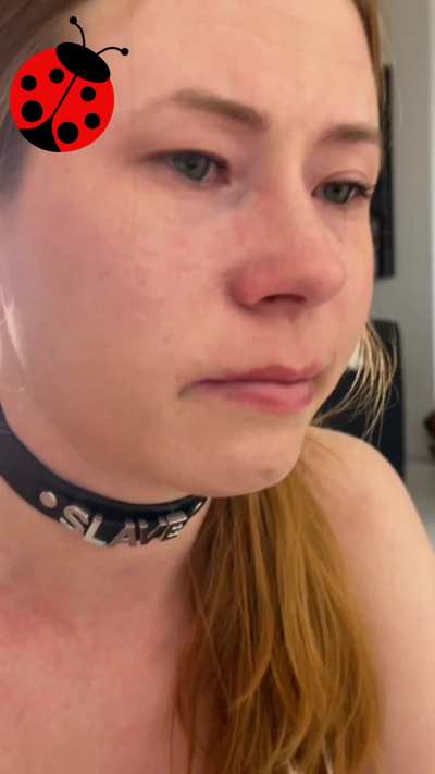 Master ordered my back to be same shade as my panties