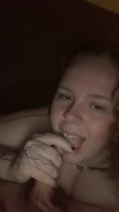 She needs bigger cock in her mouth