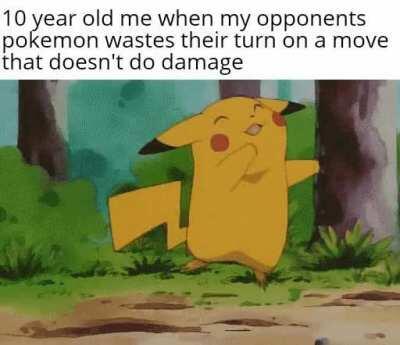 *Ha! He used double team! ...wait why can't I hit it...*