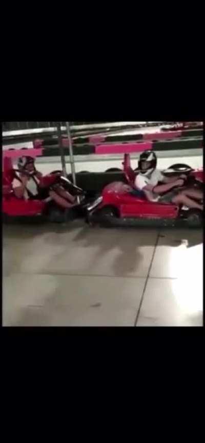 Forgetting we aren’t playing Mario Kart