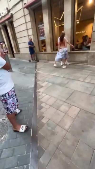 Its actually terrifying if a woman does that you in public