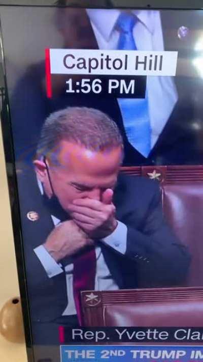 Taking your mask off to sneeze on live TV.