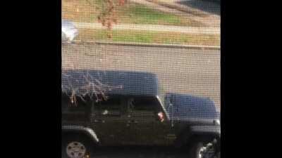 Karen thought she was entitled to this spot. My neighbor decided to retort...