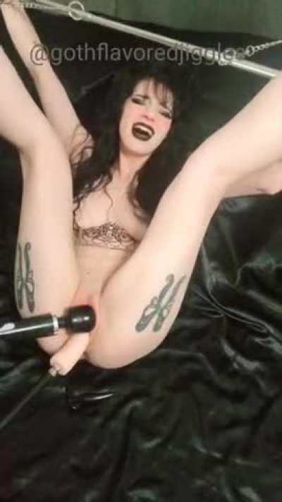 usual Sunday [f]or a goth submissive