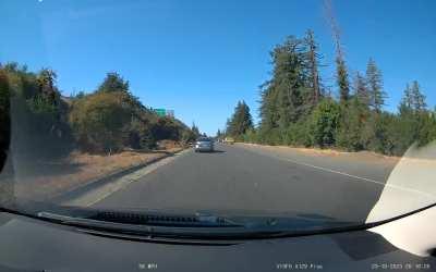 [OC] Got cut off entering 280N freeway in Santa Clara