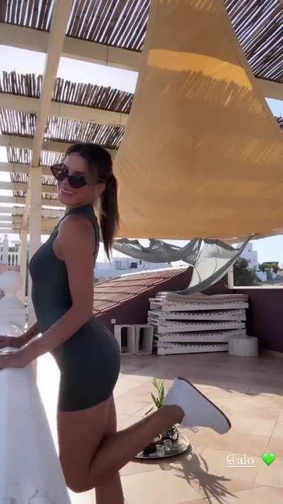 Showing off her new outfit 7/30/2023