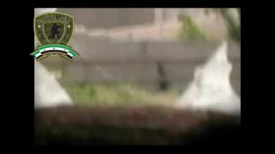 Opposition fighters ambush a pair of pro-Government militiamen in Sayyidah Zaynab - 2013