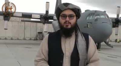 Looks like the Taliban have been able to repair a captured C130.