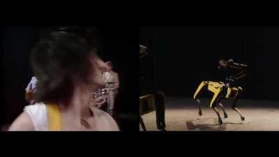 Boston Dynamic robots mimic Mick Jagger/The Rolling Stones dance moves