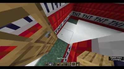 So I accidently blew up my friend's TNT house...