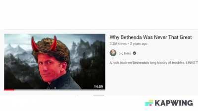 Godd Howard's fallout vs josh Soyer's fallout