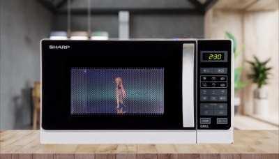 microwaving kokomi for 30 seconds