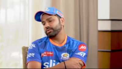 PRohit Sharma taking credit for Tilak's knock