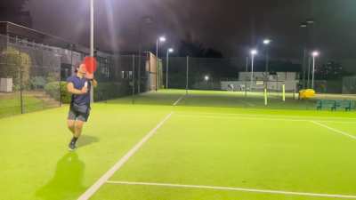 Form check: 'chicken wing' forehand [returning player]