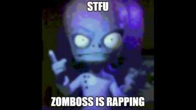 Zomboss is rapping