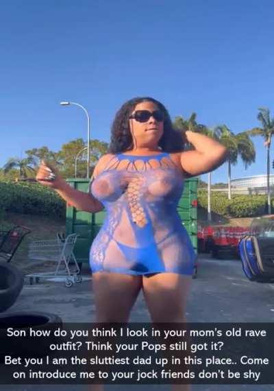 Taking Your Newly Divorced Sissy Dad Raving