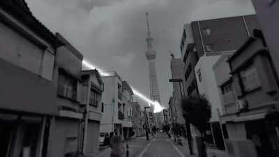 Scary Godzilla redesign, by 深渊人