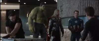 I never noticed this funny little detail of Hulk being confused and angry at Loki for mocking Steve, one of my favorite little moments.