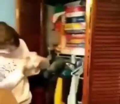 Mom catches her son with his very odd looking xbox remote