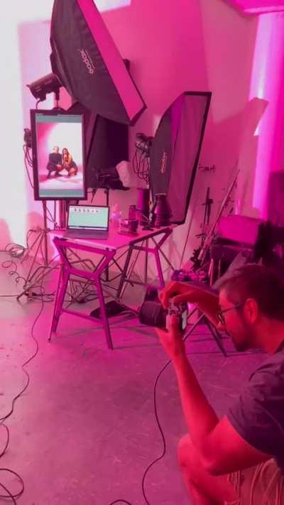 Photoshoot BTS October 2023