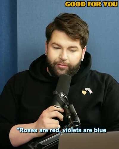 Benton has some Valentine's Day poem ideas for Whitney