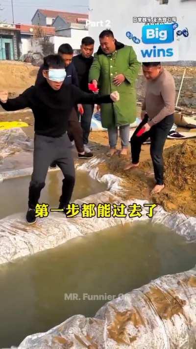 Squid game in China