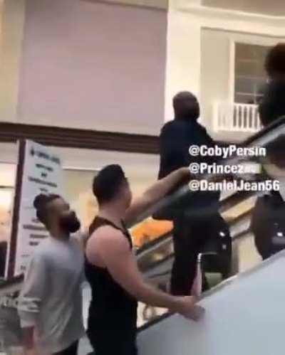 Escalator hanging dorks