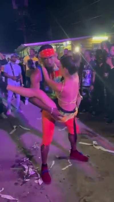 She lost her shoes to the Shella again!