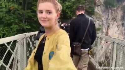 Eva Elfie won't leave you behind