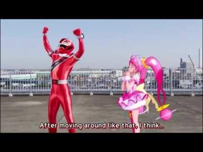 Here's the full Precure X Super Sentai collab subbed