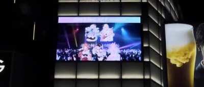 Hololive concert Beyond the Stage advertisement spotted in Nanba Osaka