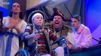 Peter Pan comes to the rescue